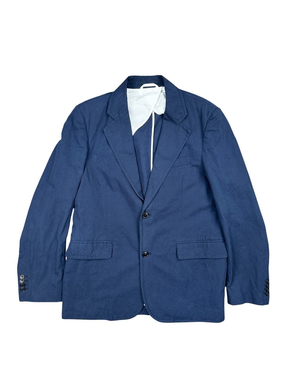 Alex Mill Cotton Linen Cooper Blazer Navy NWT — Size Medium